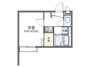 レオパレス虹の物件間取画像